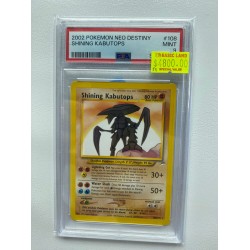 2002 POKEMON NEO DESTINY SHINING KABUTOPS PSA 9